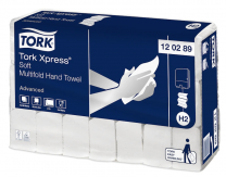 Tork Xpress® Zachte Multifold Handdoek H2, 3780st (120289)