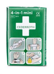 Cederroth Mini 4-in-1 Bloedstelpend Verband