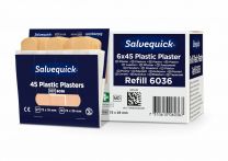 Salvequick 6036 navulling plastic pleisters 6 x 45 st/doosje