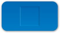 Detectaplast Waterbestendig Blauwe Pleister 38 x 72 mm - 50 stuks