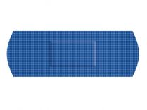 Detectaplast Superstretch Elastische Blauwe Pleister 25 x 72 mm - 100 stuks