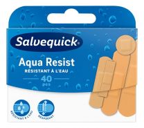 Salvequick Aqua Resist Pleister 40st /doosje