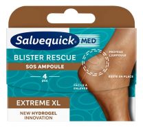 SalvequickMed Blister Rescue Extreme XL 4 st/doosje