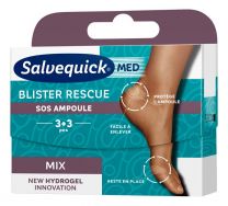 SalvequickMed Blister Rescue Mix 6 st/doosje