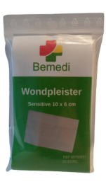 Bemedi Wondpleister Sensitive 10 x 6 cm