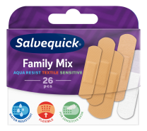 Salvequick Family Mix Pleister 26st /doosje