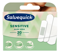 Salvequick Sensitive Aloe Vera Pleister 20st /doosje