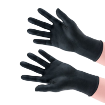 Soft-Nitrile Handschoenen Zwart 100st / Doosje