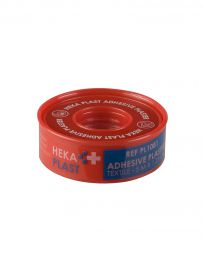 HEKA Plast Hechtpleister Textiel Ring - 5m X 1,25cm niet steriel - 1 stuk