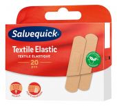 Salvequick Textiel Pleister Strips 20st /doosje